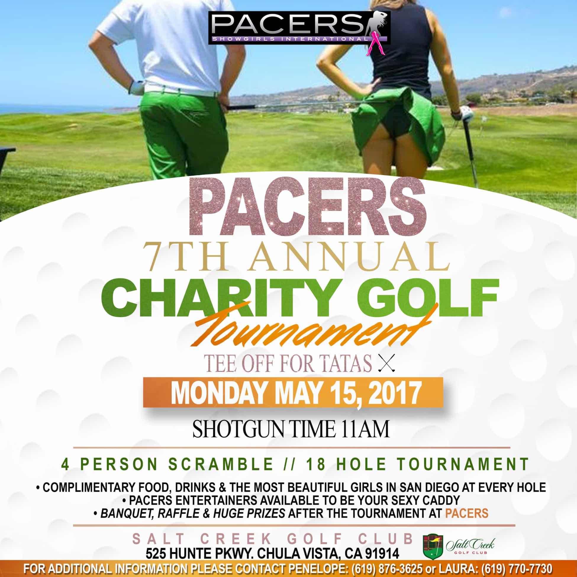 Pacers 7th Annual Charity Golf Tournament - Pacers Showgirls International