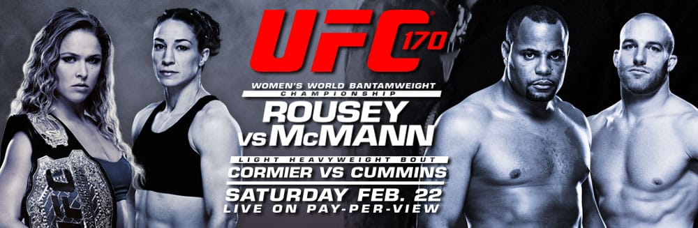 UFC 170 – Rousey vs McMann