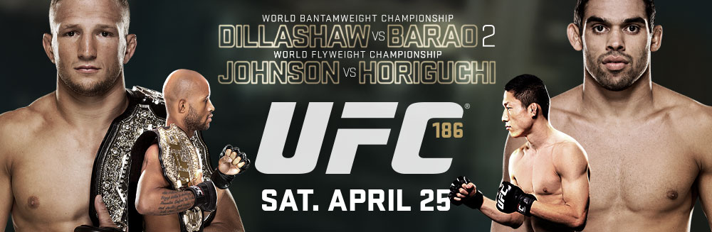 Watch UFC 186 at Pacers