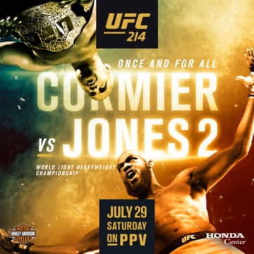 UFC 214 – Cormier vs Jones 2