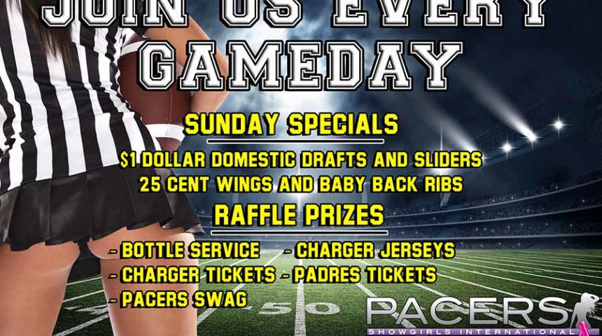 Gameday Sunday Specials