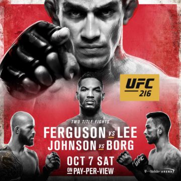 UFC 216 – Tony Ferguson vs. Kevin Lee