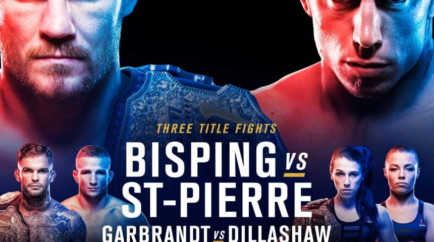 UFC 217 – Bisping vs St-Pierre