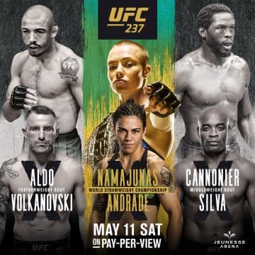UFC 237 – Namajunas vs Andrade
