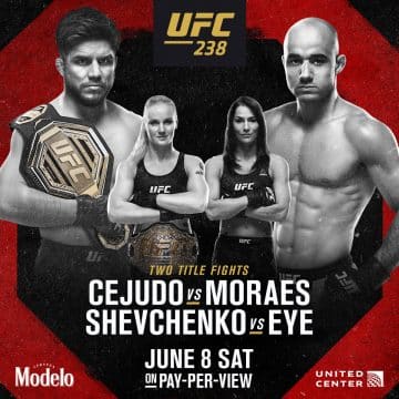 UFC 238 – Cejudo vs Moraes