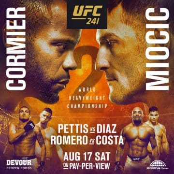 UFC 241 – Cormier vs Miocic