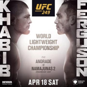 UFC 249 – Khabib vs Ferguson