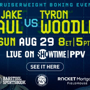 Jake Paul vs Woodley