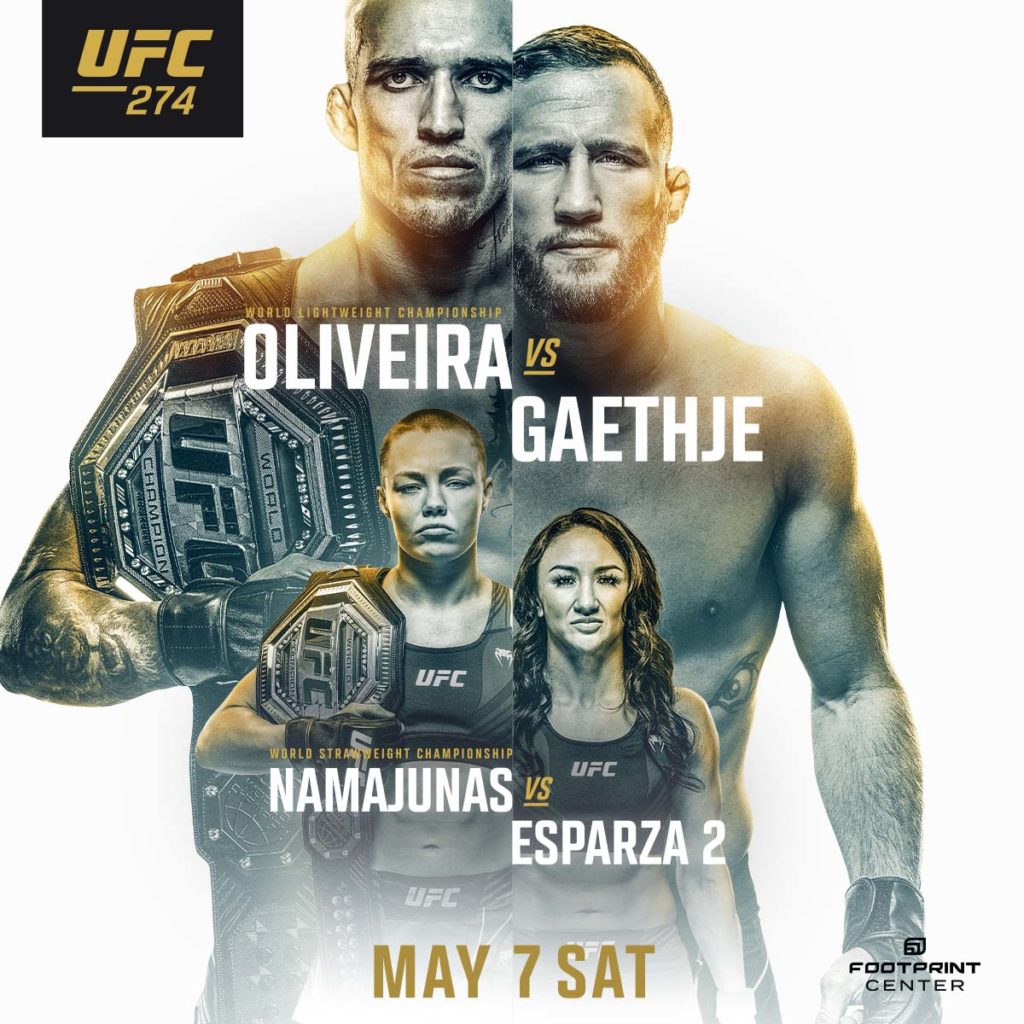 UFC 274 – Oliveira vs Gaethje