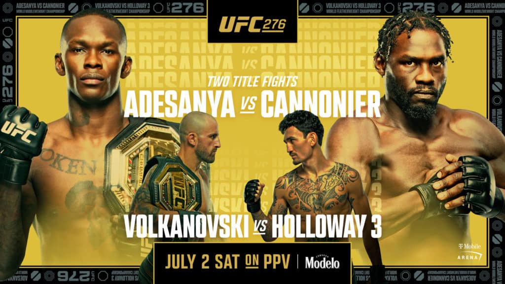 UFC 276 – Adesanya v Cannonier