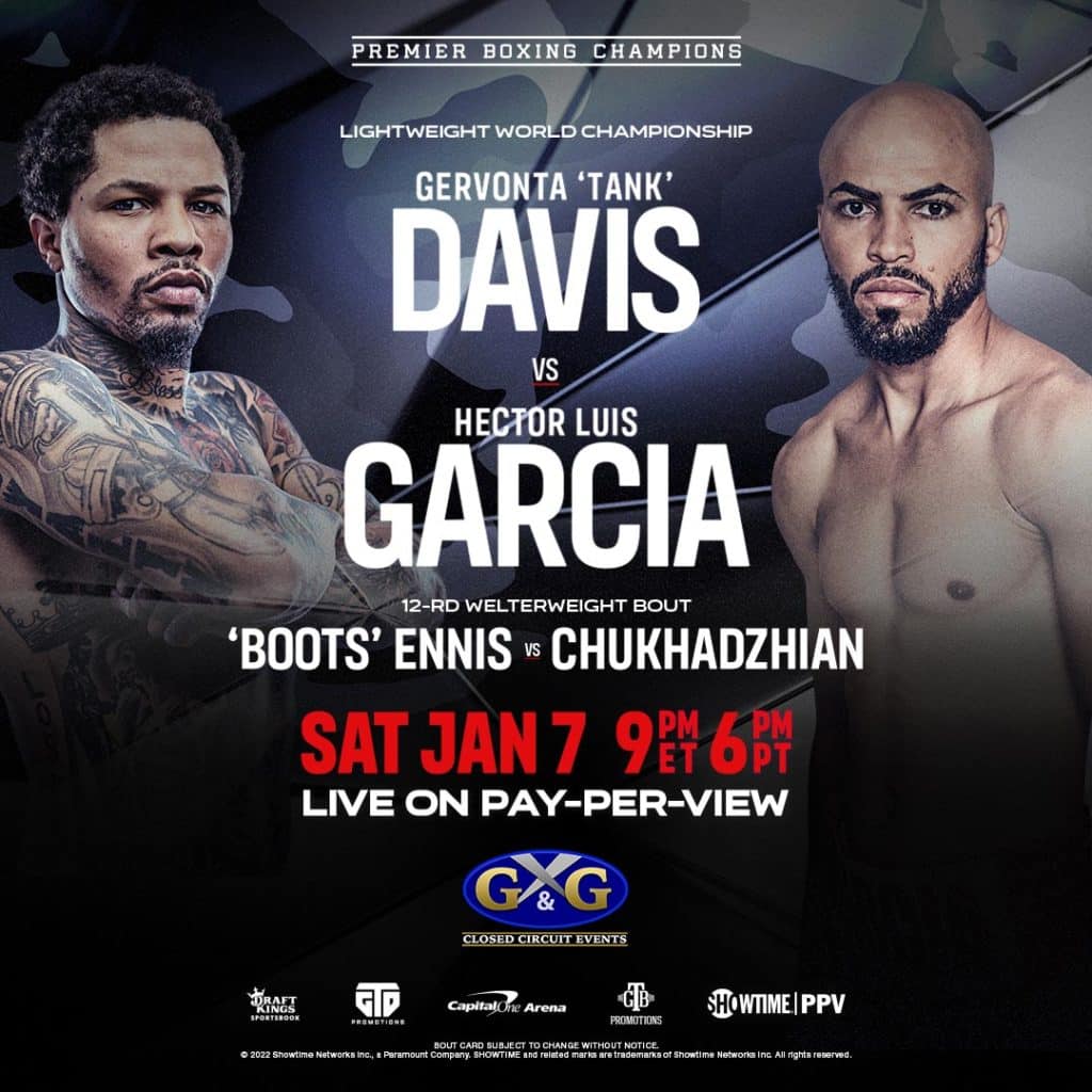 PPV Boxing – Davis v Garcia
